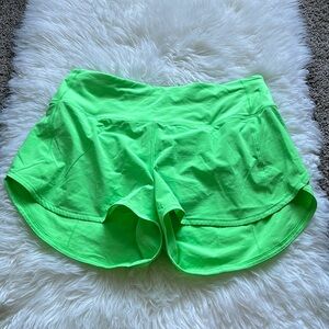 Lululemon High Rise Speed Up Shorts 4”